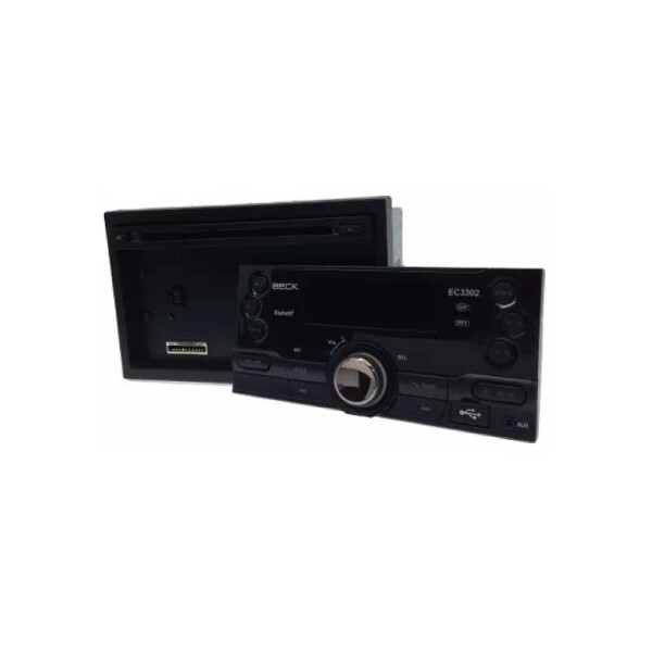 Radio Beck Ec3302 Bt/ Cd/mp3/wma Playback Usb, Aux-in Frontal Radio Beck Ec3302 Bt/ Cd/mp3/wma Playback Usb, Aux-in Frontal