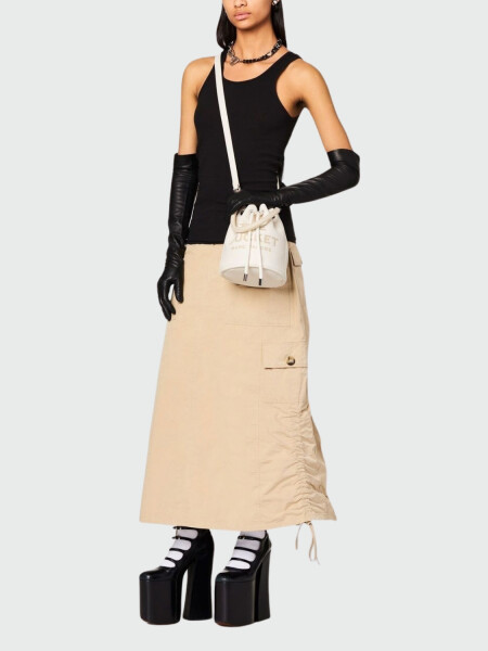 Marc Jacobs -Bolso bombonera, The Bucket Blanco