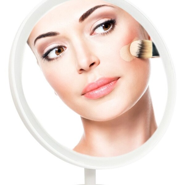 Espejo Luz Led Maquillaje Cejas Organizador Recargable Atrix Espejo Luz Led Maquillaje Cejas Organizador Recargable Atrix