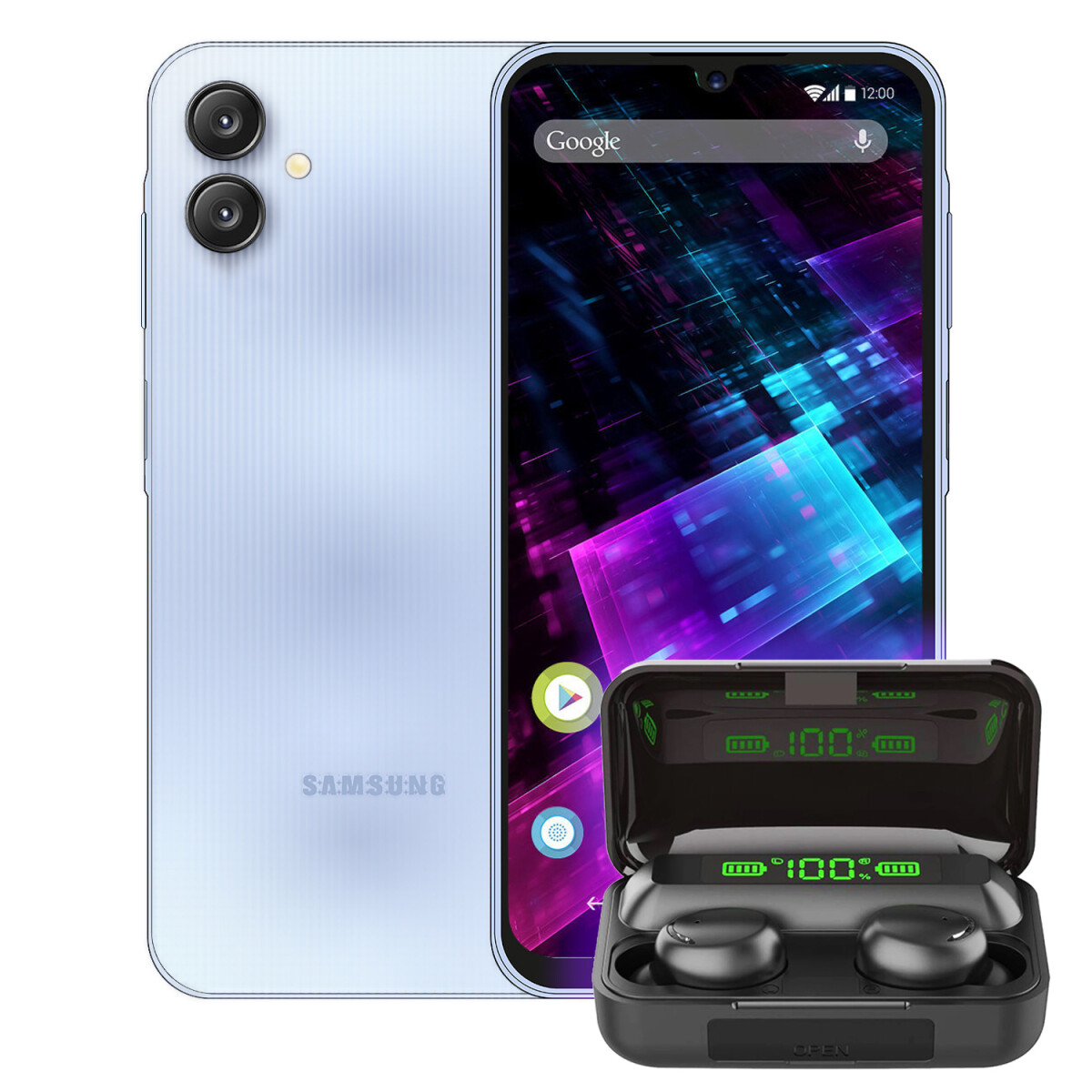 Samsung Galaxy A06 4/128 Gb 4g + Regalo - AZUL CLARO 