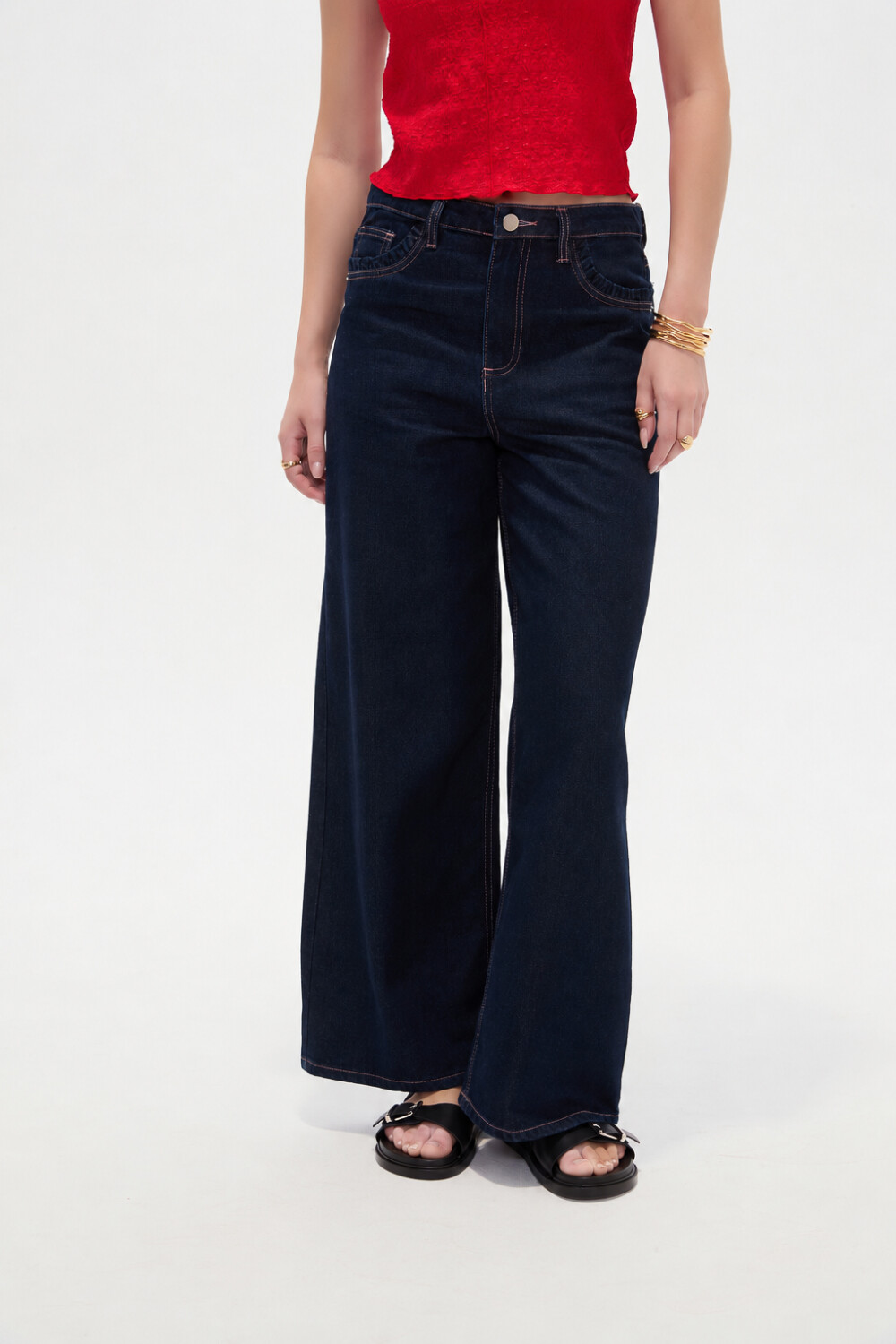 Pantalon Aubrey Azul Indigo