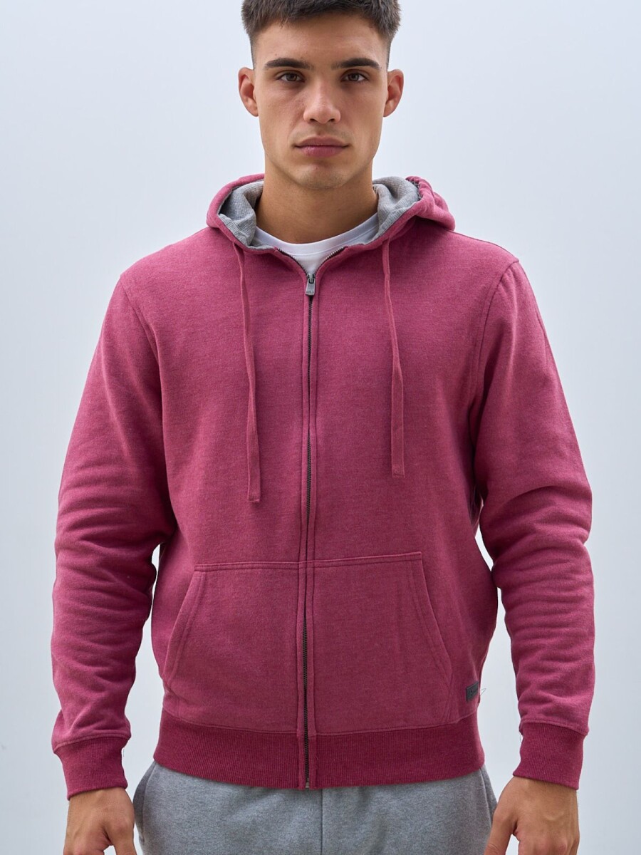 Campera de felpa Halogen - Burdeo 