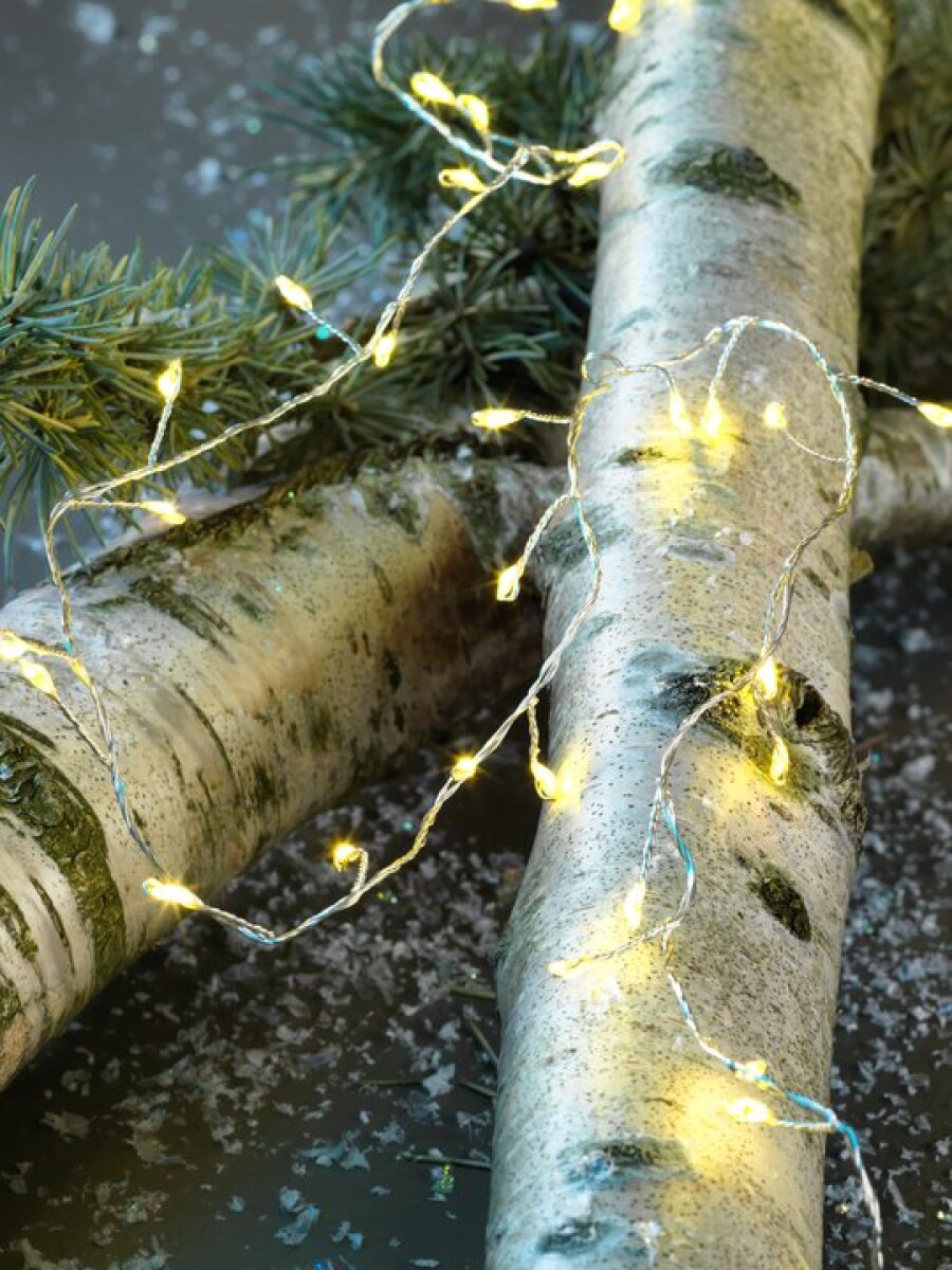 Guirnalda luces navideñas TURKENIT L250cm 100 LED 