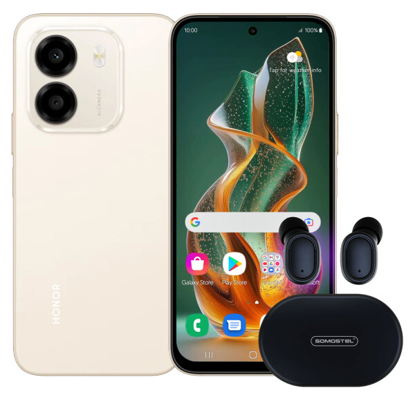 Honor X6e 4/128gb 4g + Reaglo DORADO