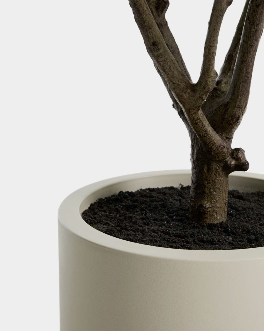 Árbol artificial Rhus con maceta blanca 185 cm Árbol artificial Rhus con maceta blanca 185 cm