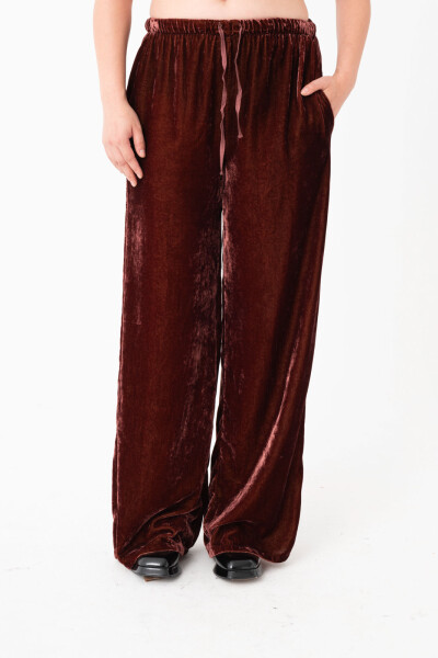 PANTALÓN VELVET Violeta