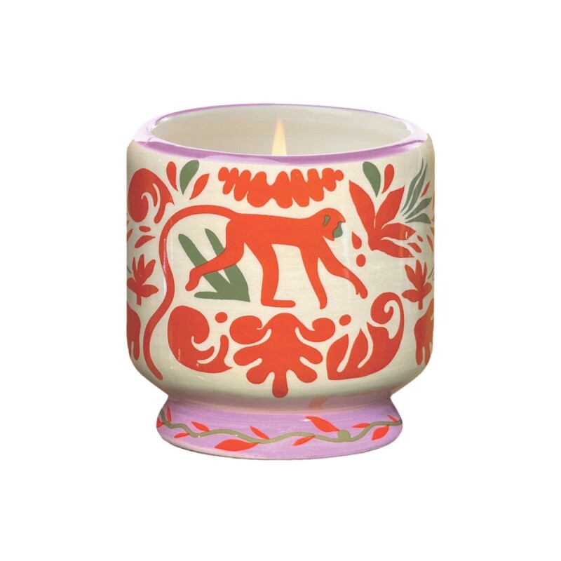 Vela aromática de cerámica 8oz Jungle