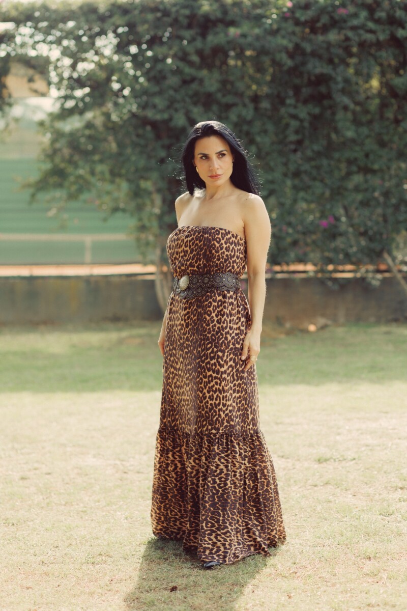 Vestido Silvia - Animal Print 