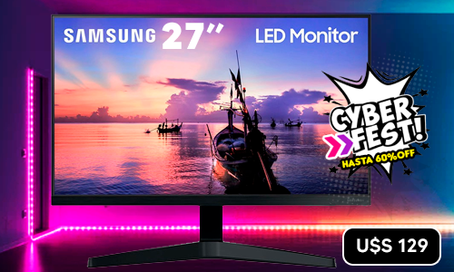 ¡Monitor Samsung en Oferta CyberFest!