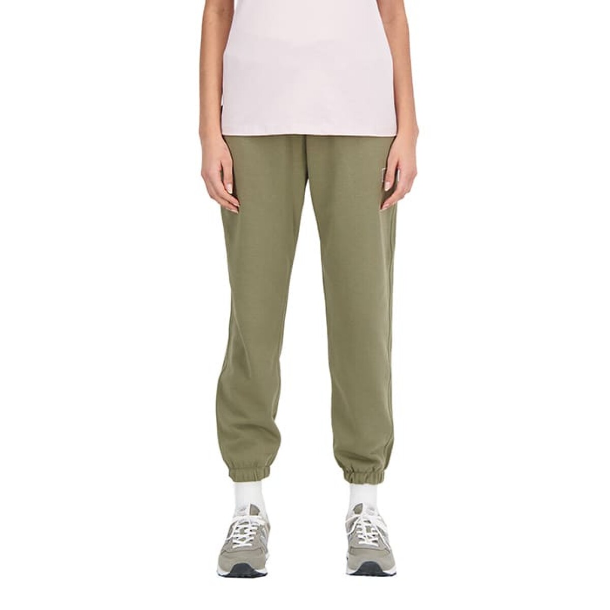 Pantalón New Balance Essentials de Mujer - WP33508CGN - Verde 