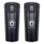 Pack X2 Vaso Taza Térmico Botella 380ml Abre Facil Cafe Te Color Variante Negro