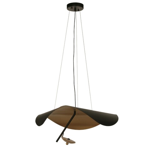 COLGANTE LED RAYA 1L 11W NEGRO Y DORADO COLGANTE LED RAYA 1L 11W NEGRO Y DORADO