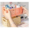 Caja de almacenamiento plegable naranja