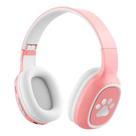 Auriculares Infantiles Huellitas 003BT ROSA