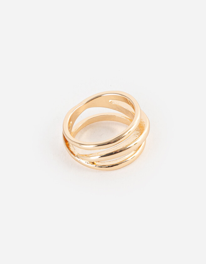 Anillos Medianos y Grandes De metal Anillo Mediano De Metal - Dorado
