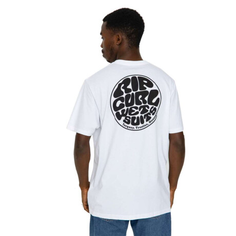 Remera Rip Curl Wetsuit Icon Blanco
