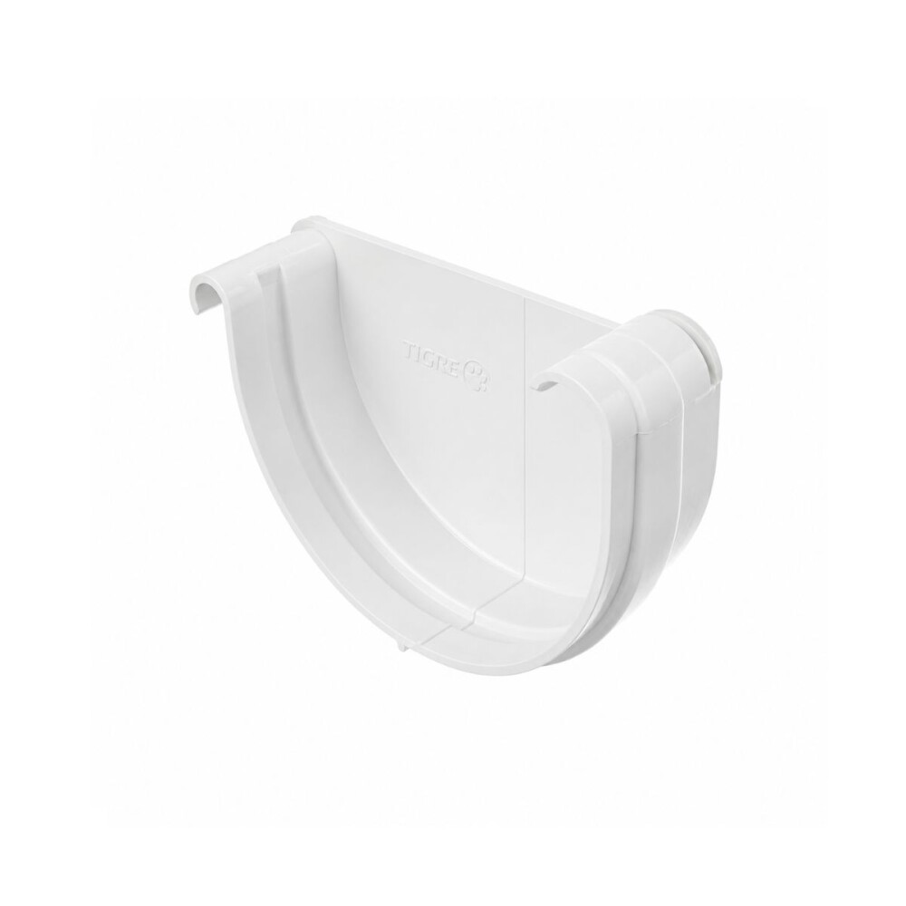 Tapa Izquierda blanca canaleta Aquapluv-TIGRE Tapa Izquierda Blanca Canaleta Aquapluv-tigre