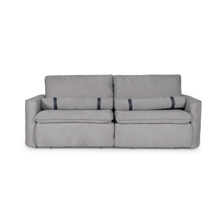 Sofá Cama Sense - Tela Microfibra Berlin 05 (Ceniza)