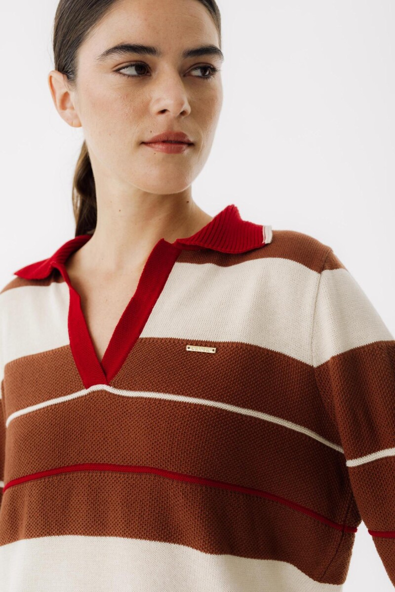 Tshirt Polo Romba Chocolate