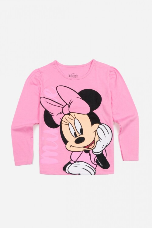 Camiseta niña Minnie ROSA