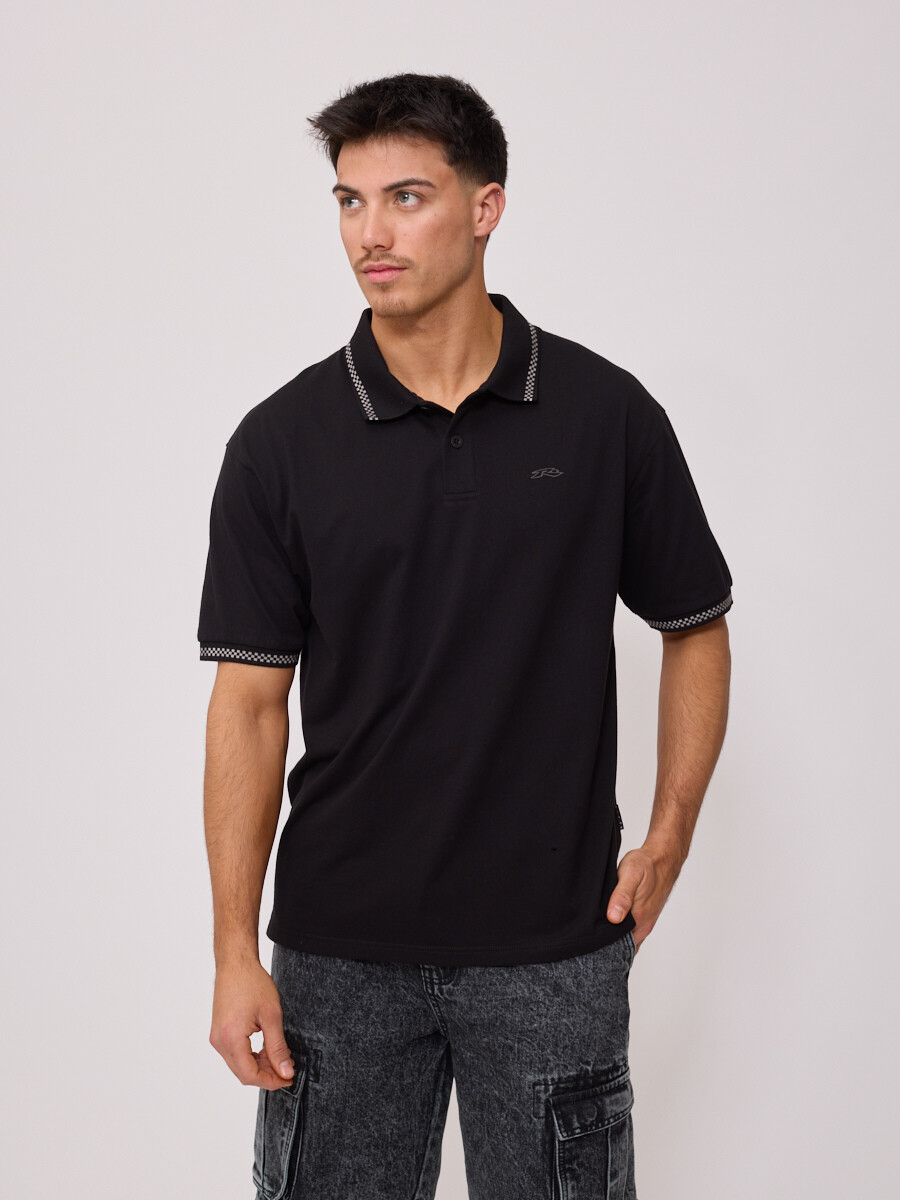 POLO LUVIAN RUSTY - Negro 