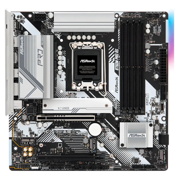 Motherboard Asrock B760m Pro Rs Lga 1700 Ddr5 Micro Atx PLACA MADRE ASROCK B760M PRO RS 1700