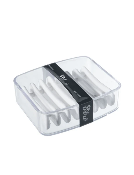 JABONERA PLASTICO SPLASH 9x8x3CM CRISTAL COZA JABONERA PLASTICO SPLASH 9x8x3CM CRISTAL COZA