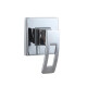 Griferia De Ducha De Empotrar Linea Siena Aqualia Monocomando S/transferencia Cromo