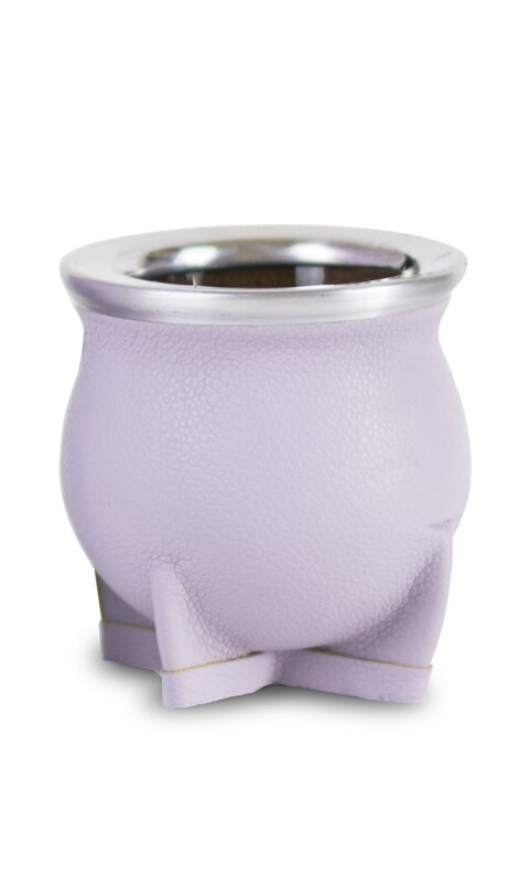 MATE DE CERÁMICA CHICO DELTA GLICINA GRANEADO FINO