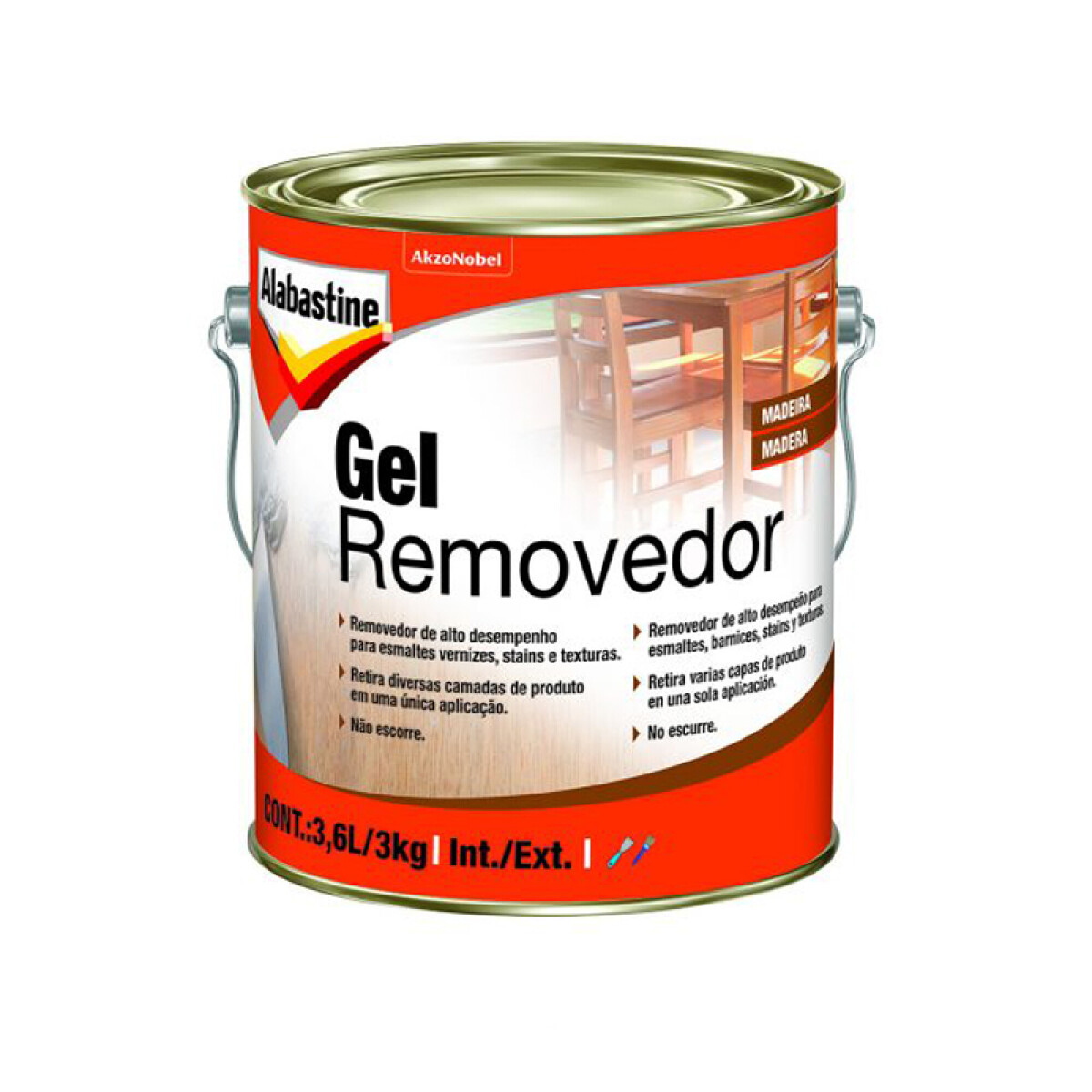 Removedor de Pintura en Gel Alabastine 3.6L 