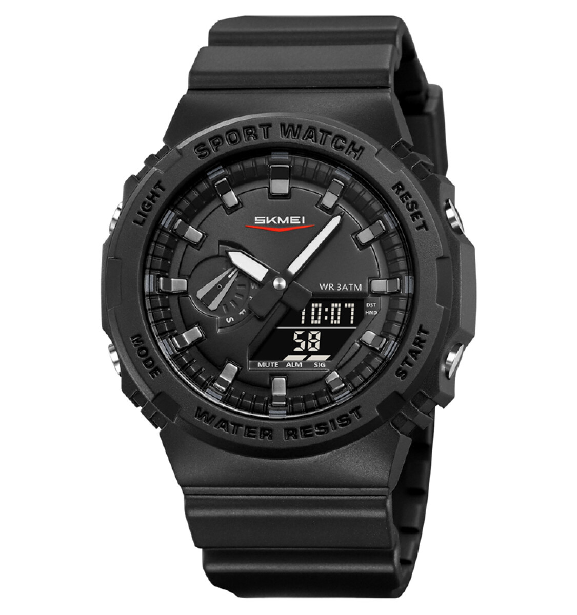 Reloj Skmei 2351bkbk Color Negro Para Hombre 