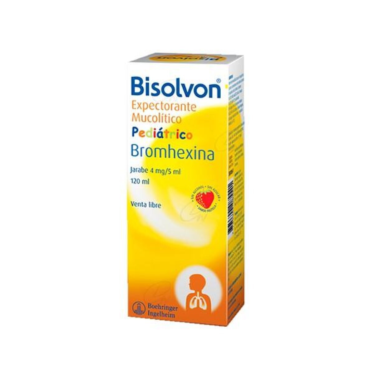 Jarabe Expectorante Bisolvon Pediátrico 120 ml 