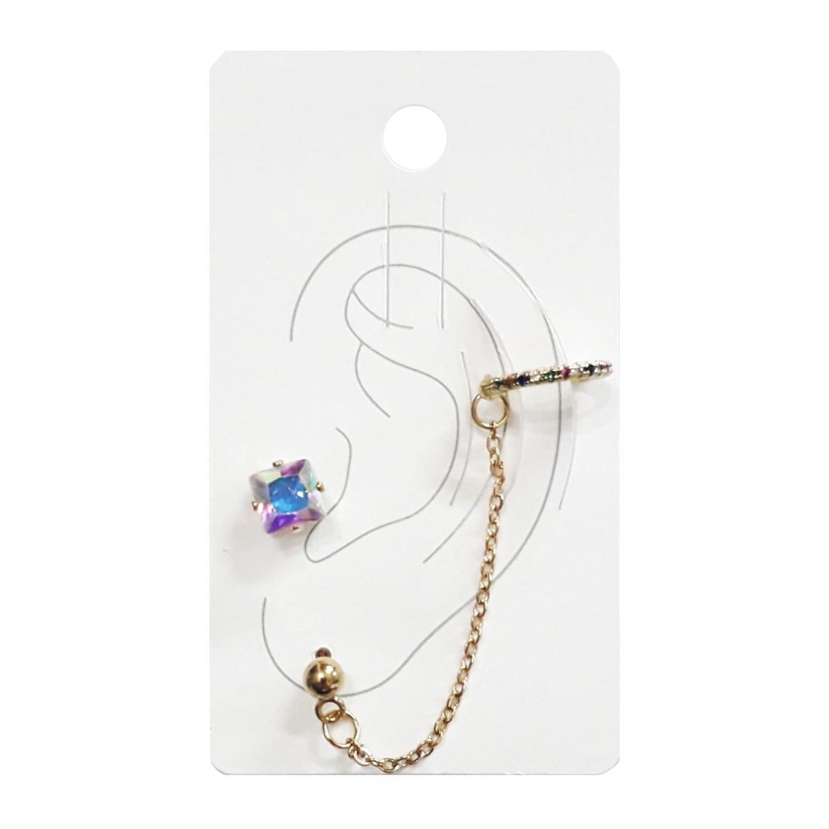 A & M AROS DE ACERO CON CADENA 90482 BLI 