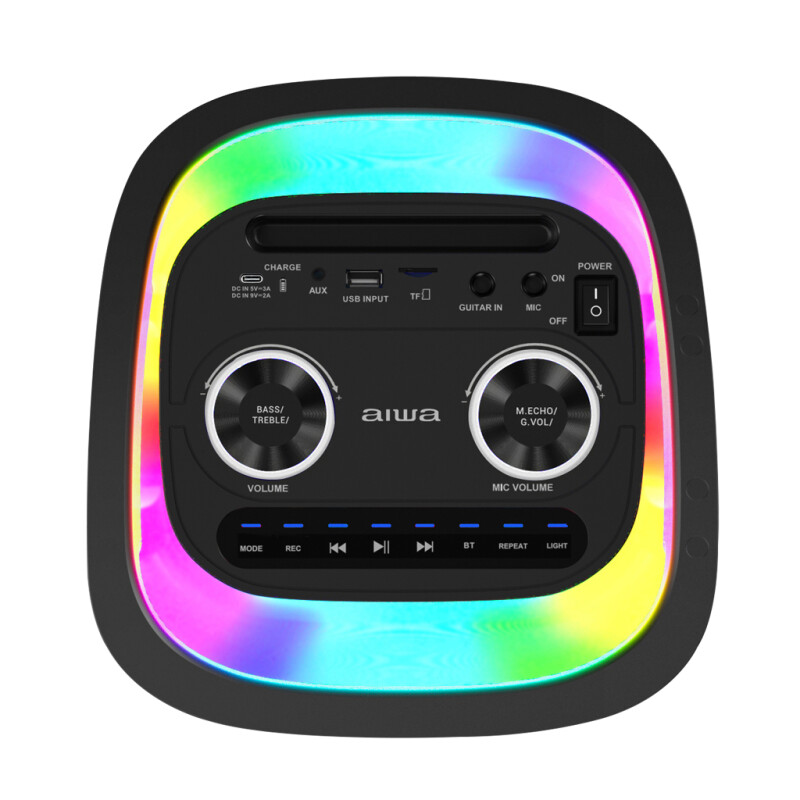 Torre de Sonido Bluetooth AIWA 600W PMPO TWS/FM/BT/USB | AWPOH4D Torre de Sonido Bluetooth AIWA 600W PMPO TWS/FM/BT/USB | AWPOH4D