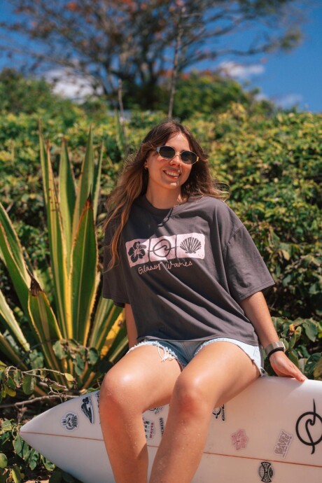 Remeron Cropped Marina / Gris - Preventa U