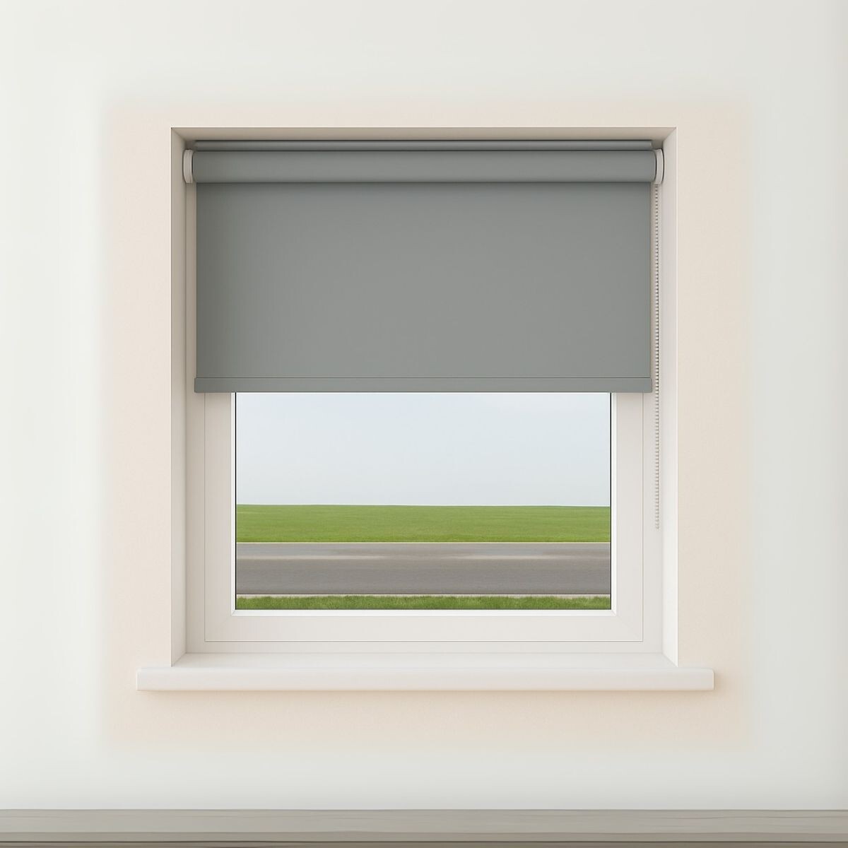 Cortina roller blackout 80 x 200 cm - GRIS OSCURO 