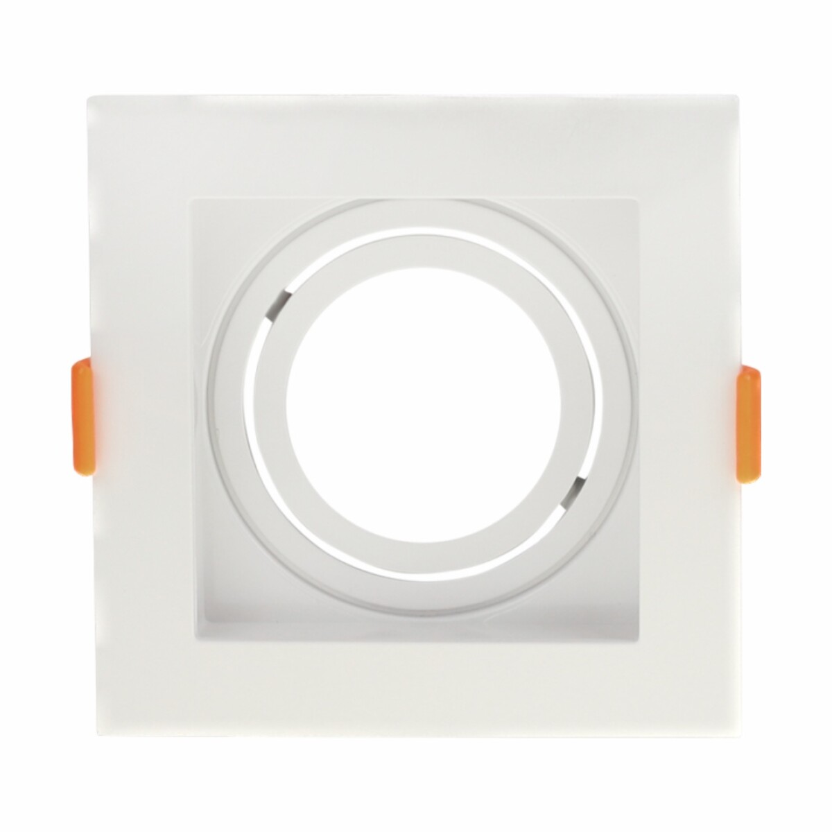 SPOT VCP GU10 BL/BL CUADRADO 