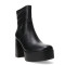 Botas de Mujer Miss Carol PLACID con simil cuero elastizado Negro