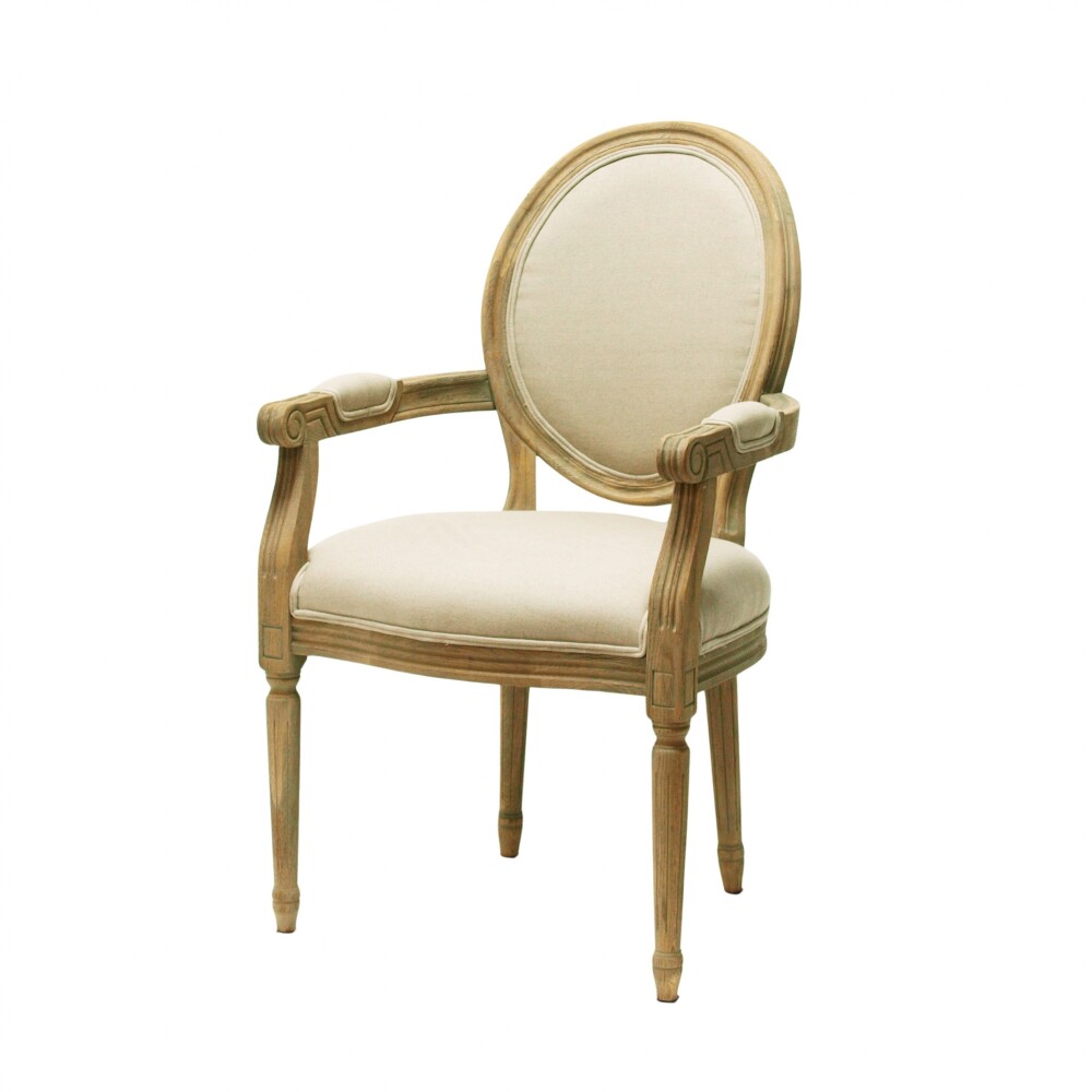 Silla de Roble con apoyabrazos - Clara Silla de Roble con apoyabrazos - Clara