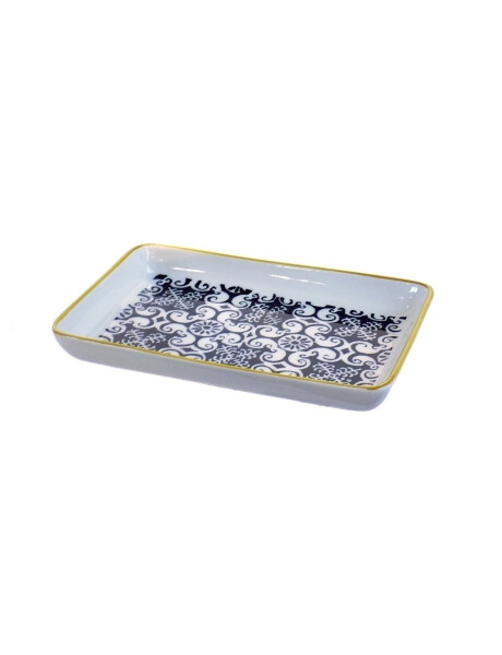 BANDEJA RECTANGULAR 27x17.5CM NAZEN NEGRO BANDEJA RECTANGULAR 27x17.5CM NAZEN NEGRO