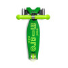 Monopatín Maxi Micro Deluxe Neón Led Plegable Verde