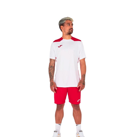 Remera Joma de Hombre - CHAMPIONSHIP VI - 101822206 WHITE/RED