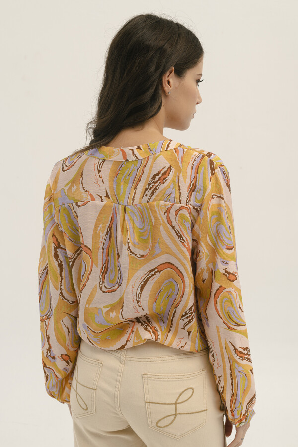 CAMISA JULIA SUNSET MAIZ