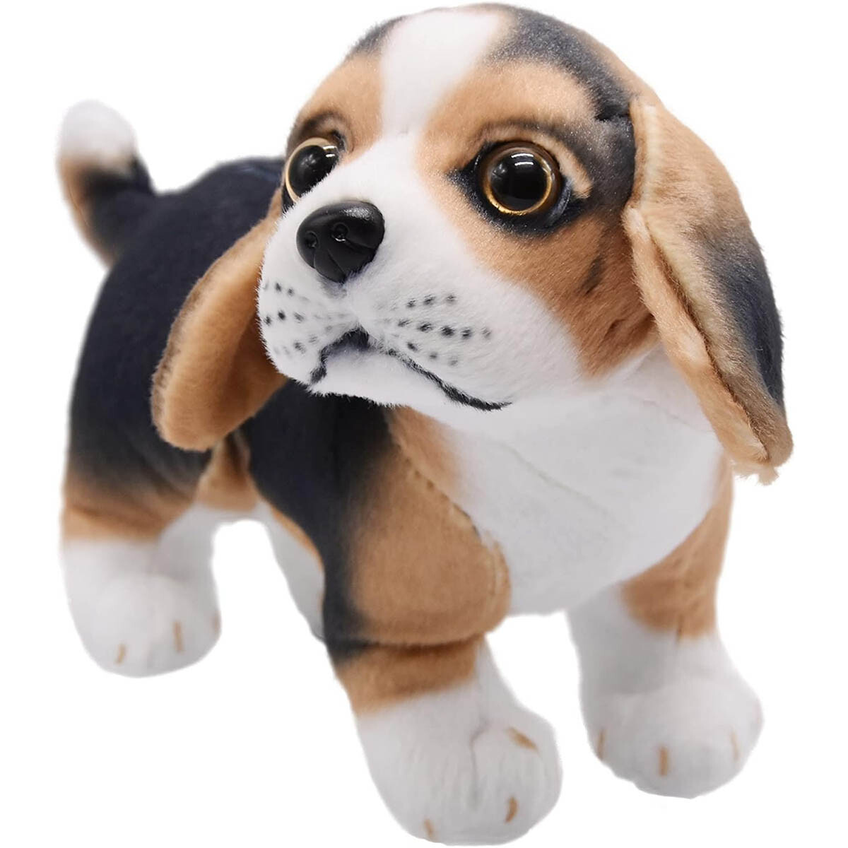 Peluche Animal Perro 25cm Realista Infantil Apego - Beagle 