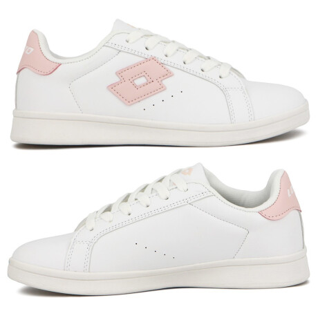 Championes Deportivos para Dama Lotto Casual Color White/Pink White/Pink