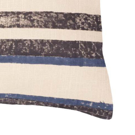 ALMOHADÓN ALMAGRO 40*60 ALGODON BEIGE/NEGRO