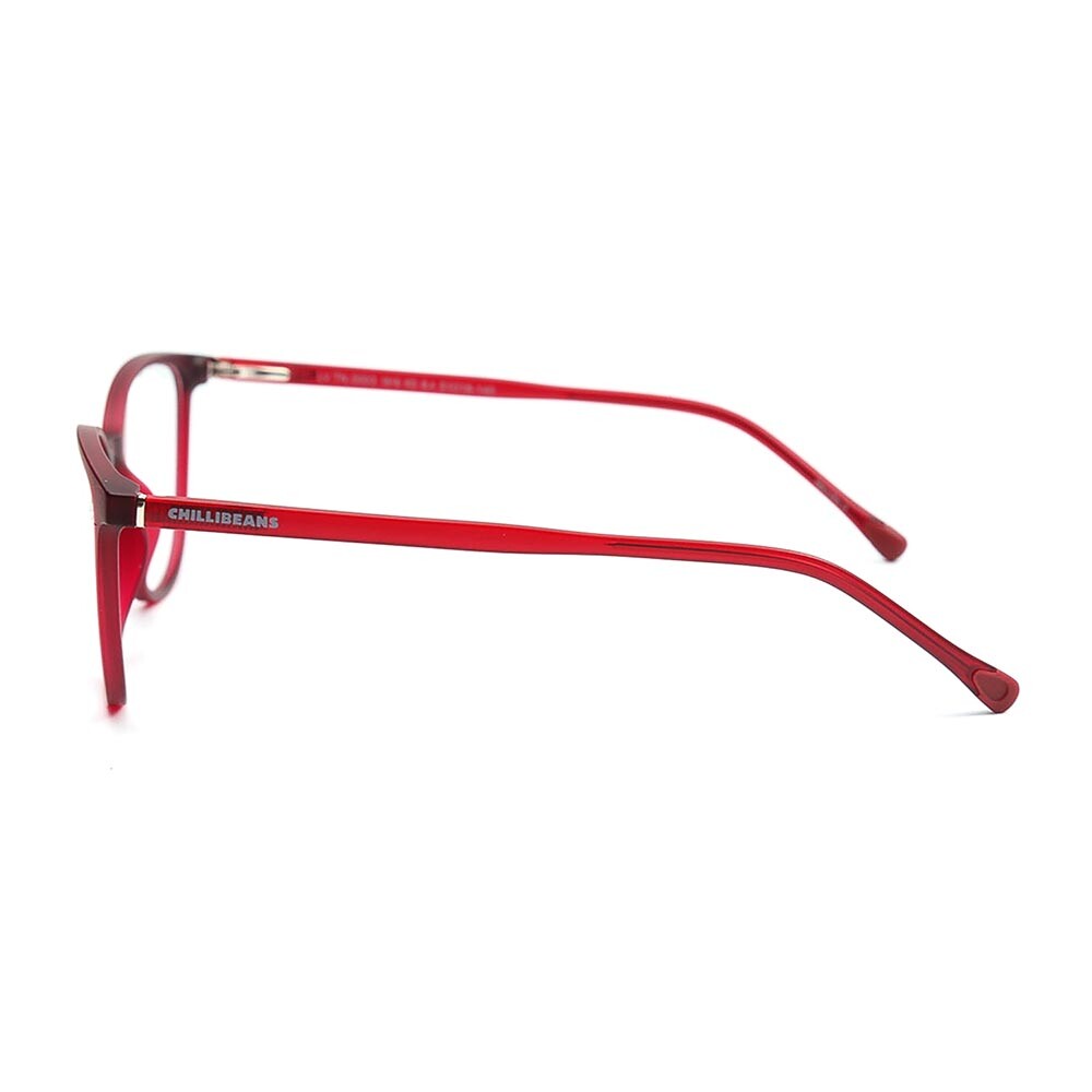 Lentes De Vista Chilli Beans Agatado Mujer Rojo Espejado/Rojo Espejado