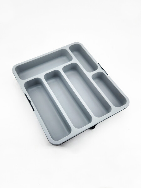 ORGANIZADOR CUBIERTOS GRIS