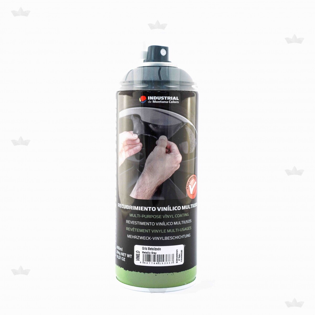 AEROSOL MONTANA VINILO GRIS METALIZADO- 400 ML - N/A 