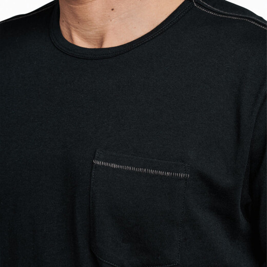 Remera Roark Well Worn Light Organic - Negro Remera Roark Well Worn Light Organic - Negro